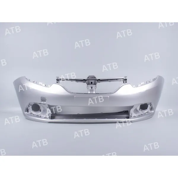 Бампер Renault Logan 2 2012-2018 / Sandero передний Серая Платина TED69 ATB 1ARL2010FTED69