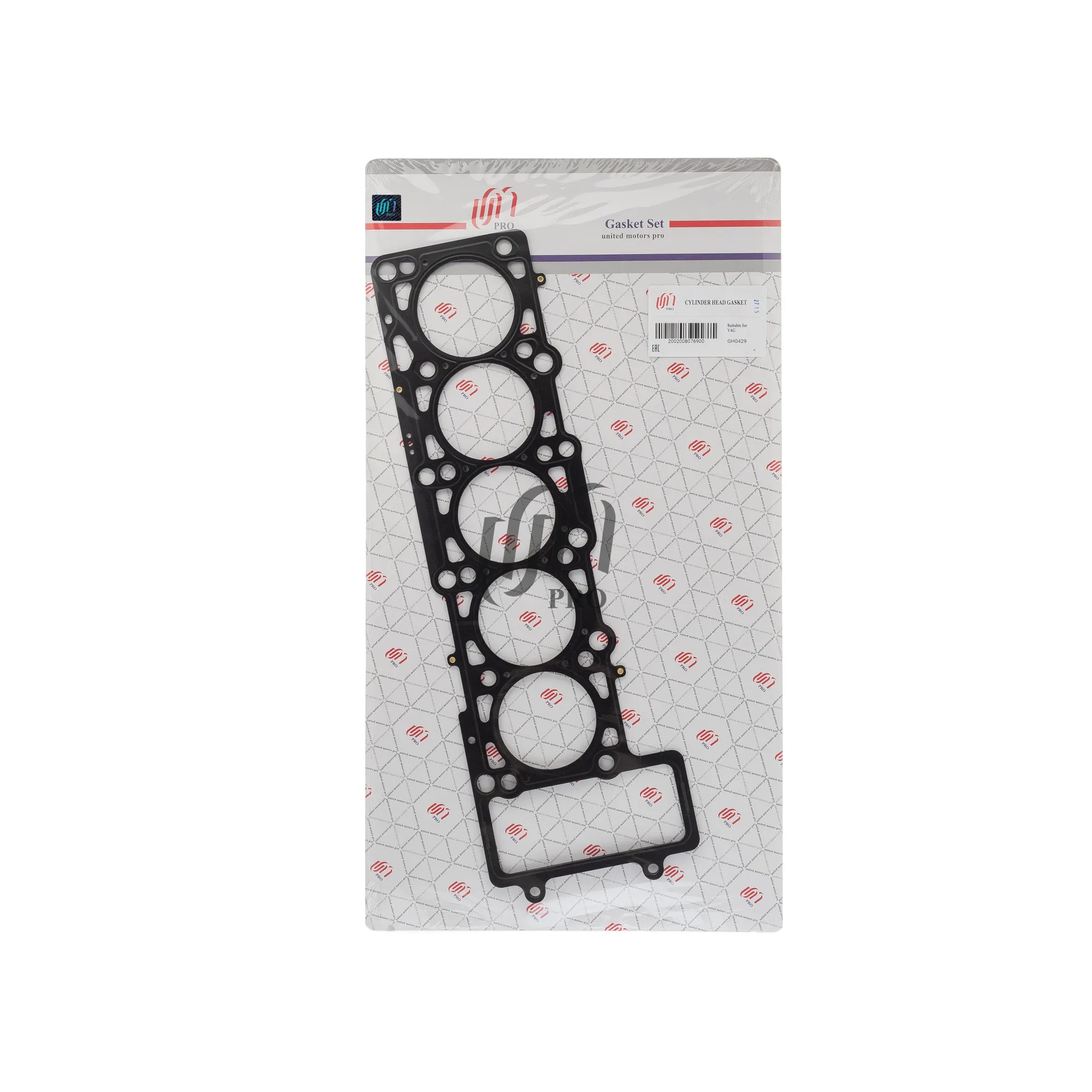 Прокладка головки блока VW TR T5 AXD AXE 3 2003- (070 103 383P, 070 103 383L, 070 103 383B) UM UNITED MOTORS GH0429