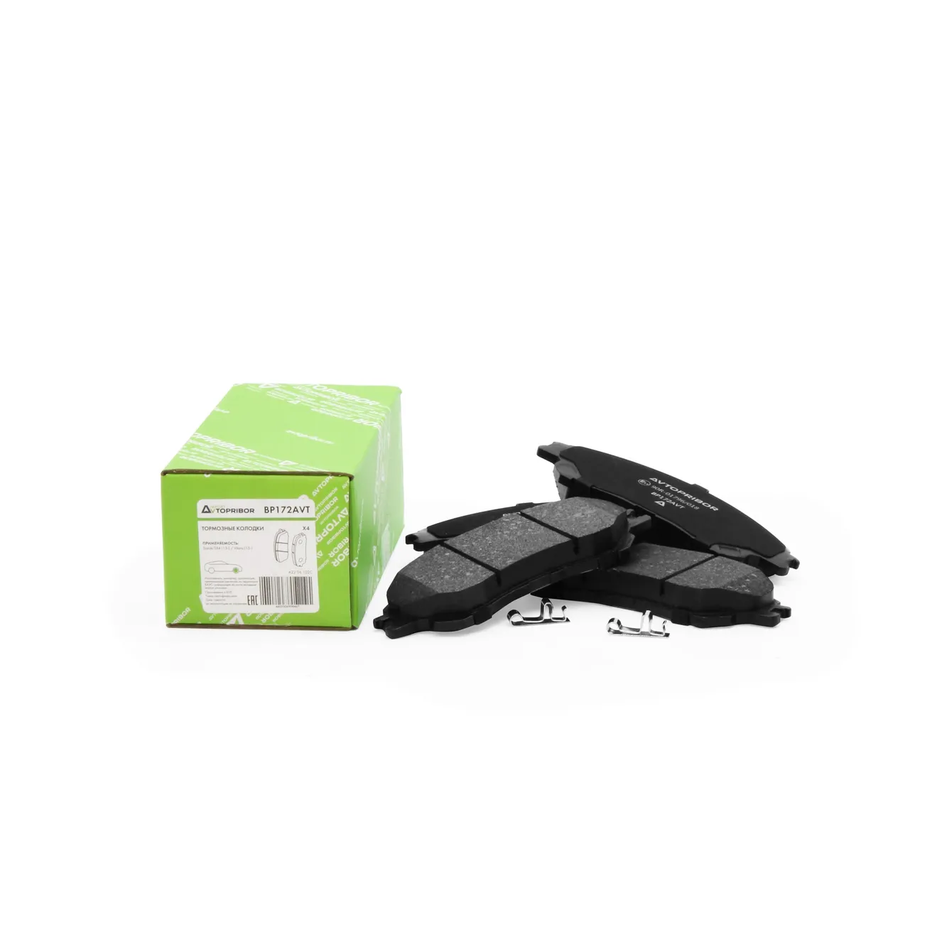 Колодки тормозные передние без датчика Suzuki SX4 (13-) / Vitara (15-) AVTOPRIBOR BP172AVT