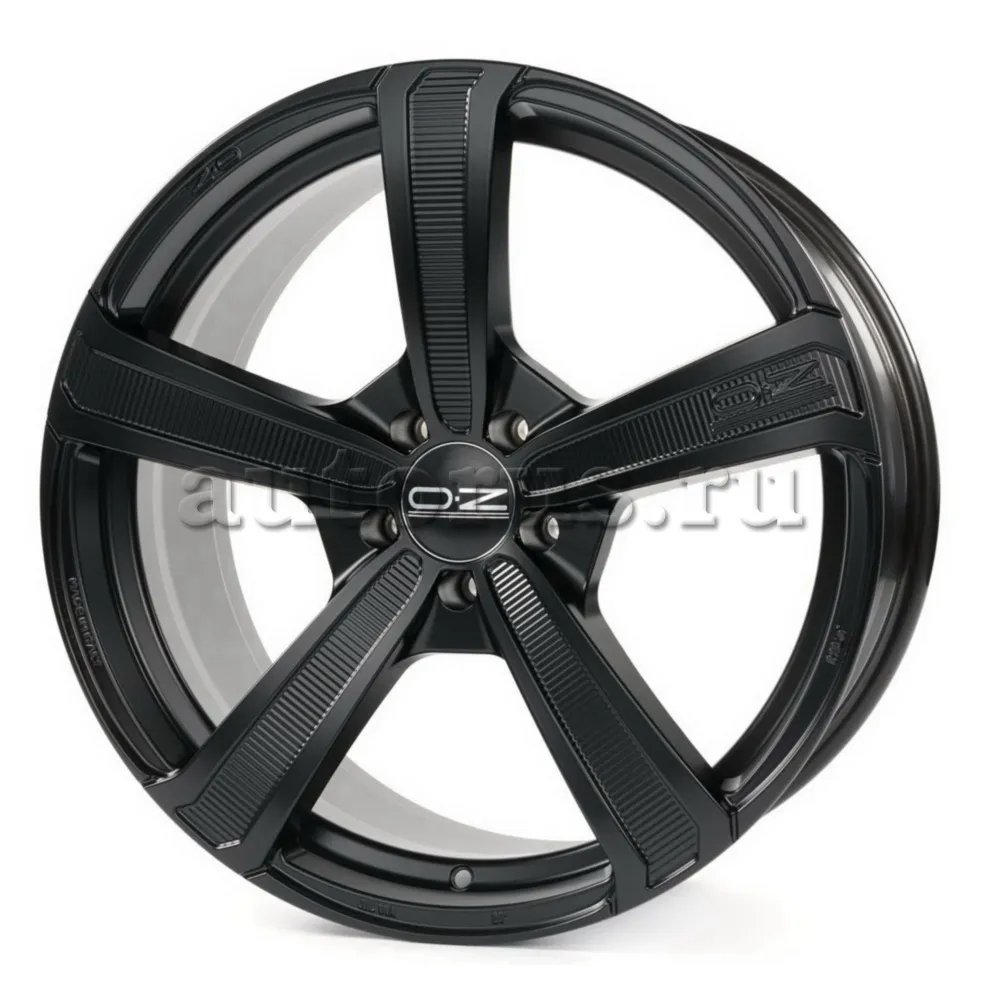 Диск литой R20 9.5J 5x130/71.6 ET60 OZ Montecarlo HLT Matt Black W0194800353