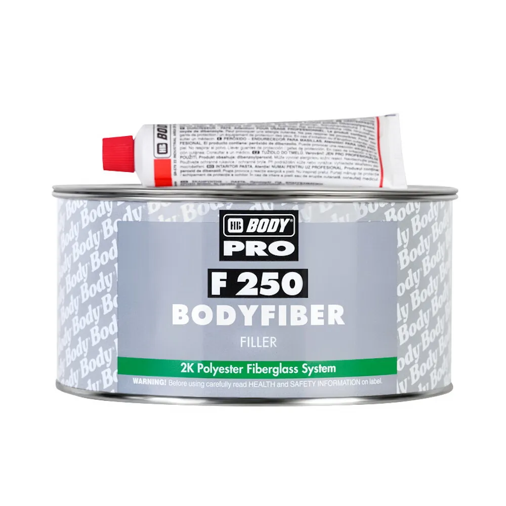 Шпатлевка PRO F250 FIBER 1,5кг BODY 2500600001