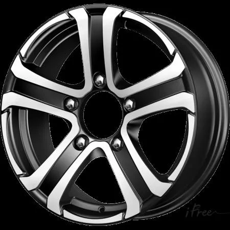 Диск литой R16 6J 5x139.7/98 ET40 IFREE Хафпайп Блэк Джек 296800