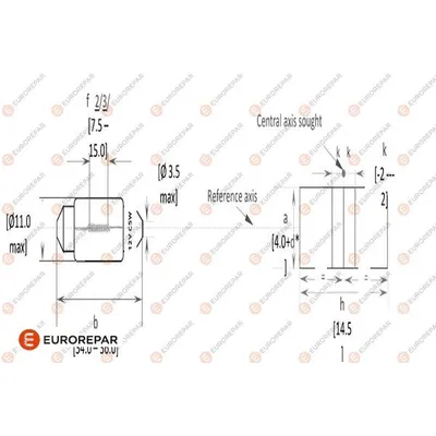 Лампа 12V C5W 5W EUROREPAR 1 шт. картон 1616430780