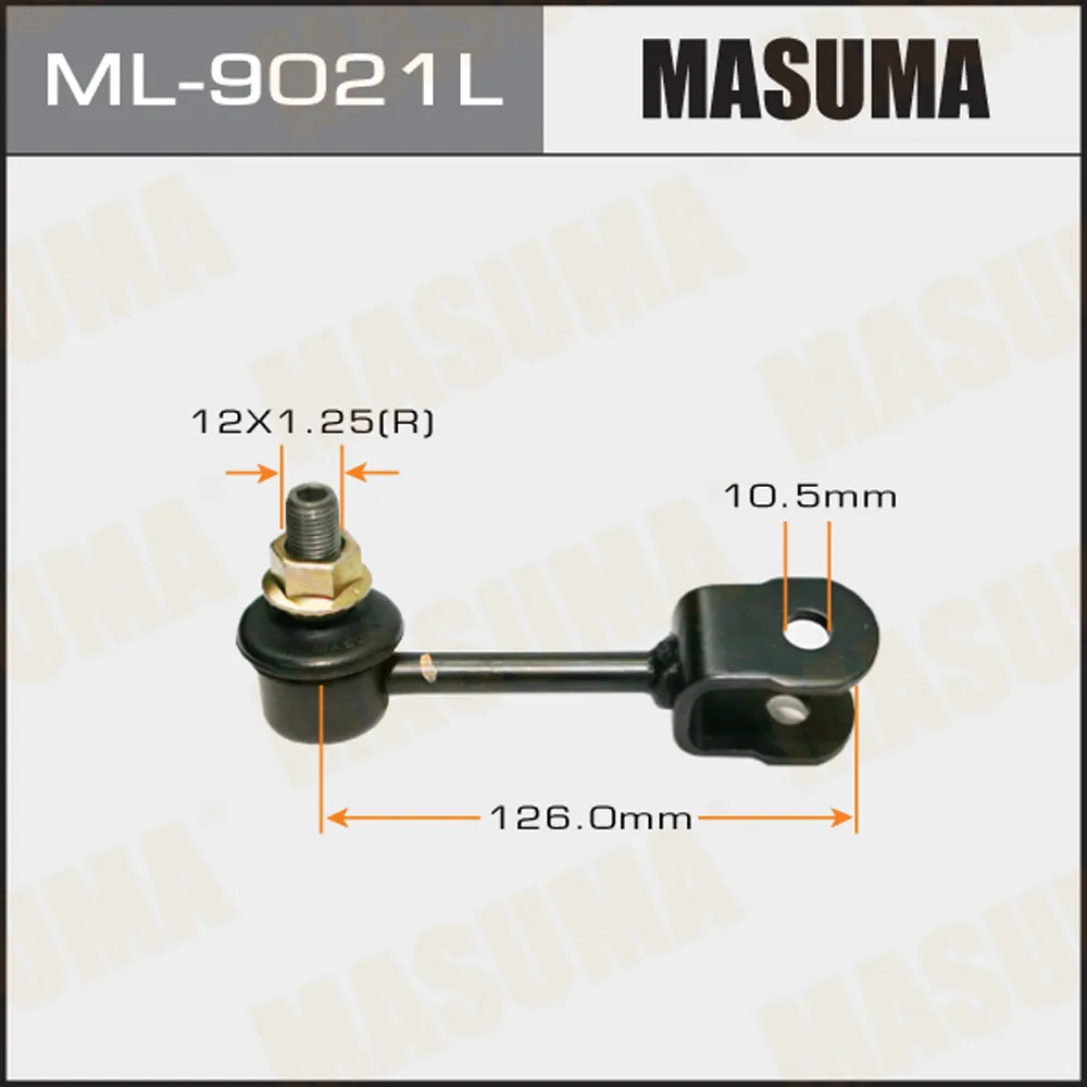 Тяга стабилизатора переднего левая toyota liteace 98-01 MASUMA ML-9021L