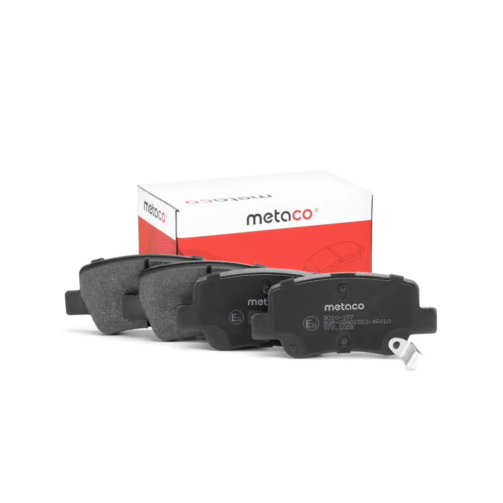 Колодки тормозные задние дисковые к-кт TOYOTA AVENSIS (2009>) Metaco 3010-157