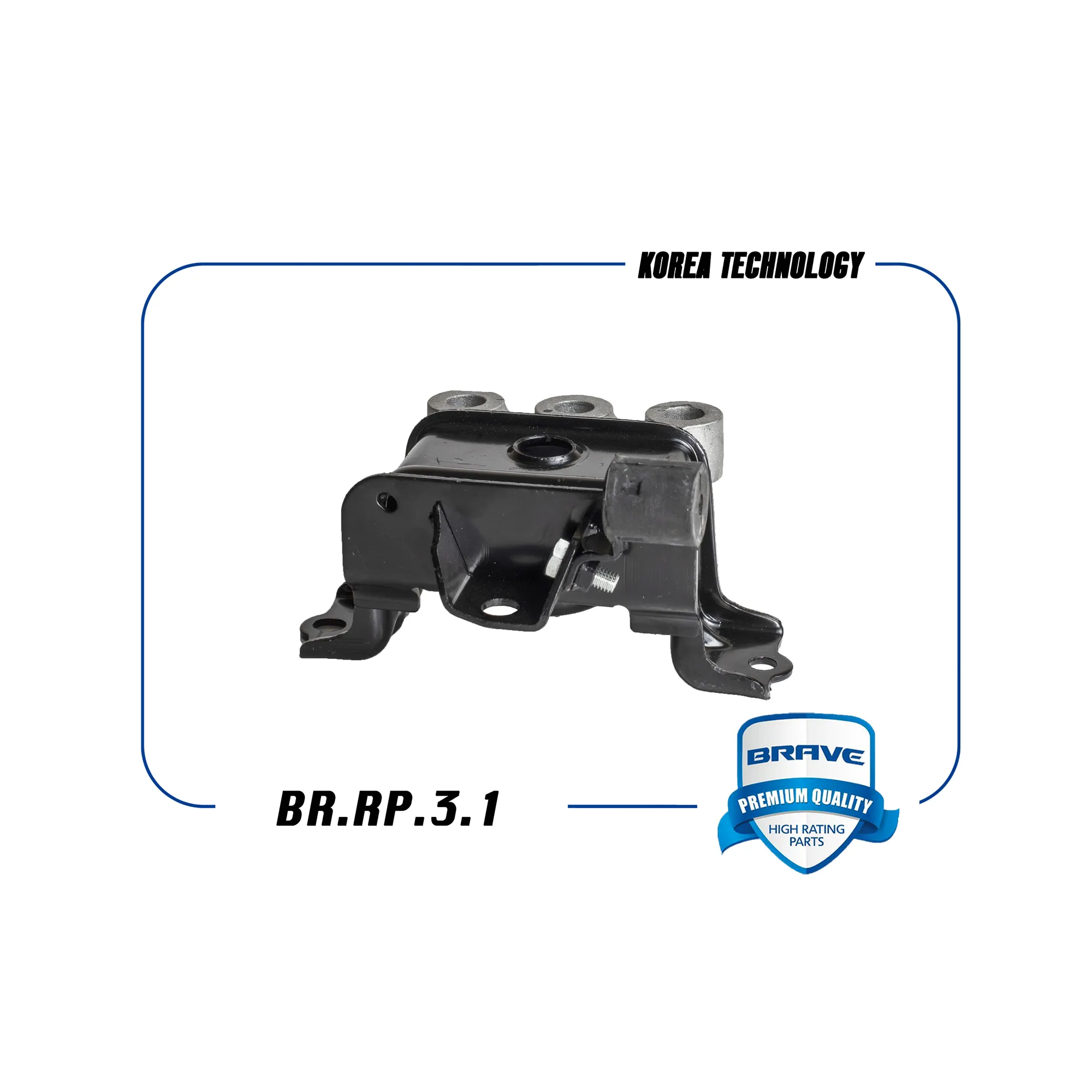 Опора двигателя передняя Chevrolet AveoT300,Chevrolet Cobalt,RavonR4 BRAVE BR.RP.3.1
