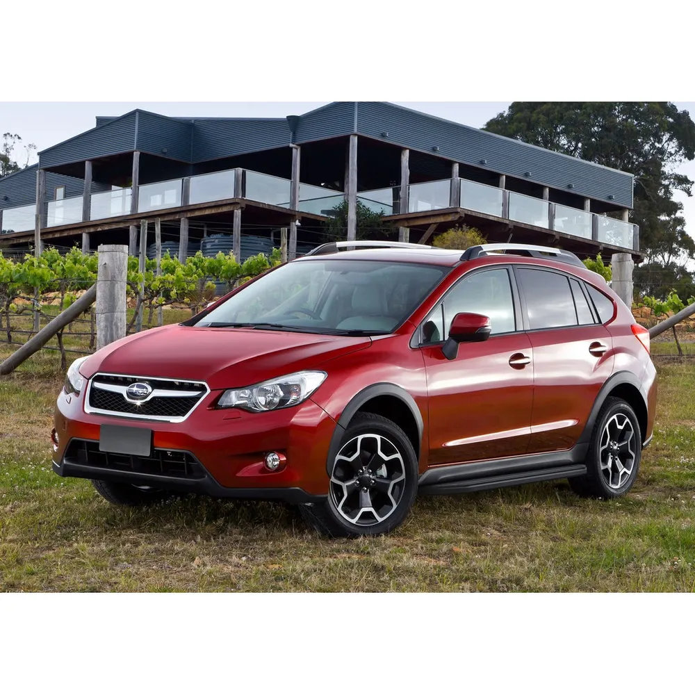 Порог-площадка Premium-Black A173ALB + комплект крепежа, RIVAL, Subaru XV 2011-2016 Subaru XV I A173ALB.5402.1