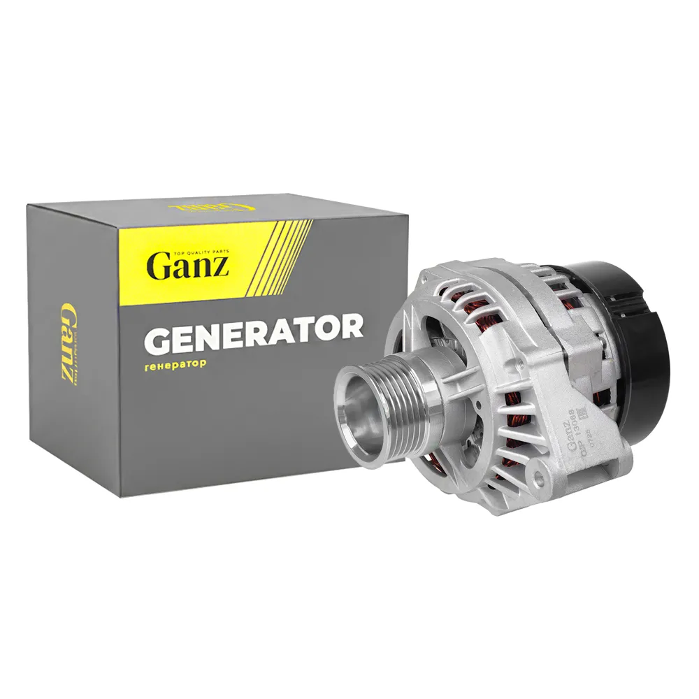 Генератор 140А для ВАЗ 2110-2115 1118 2170 2190 GANZ GIP13068