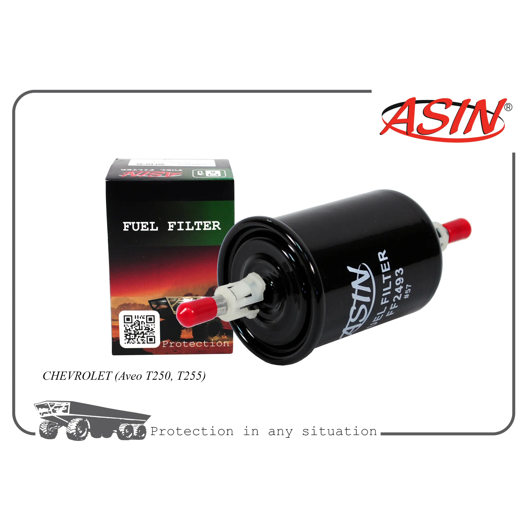 Фильтр топливный 96537170/ASIN.FF2493 ASIN ASIN.FF2493