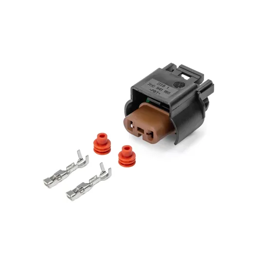Разъем 7H0941165 (2pin) 2 контакта противотуманных фар к лампам HB4 для Volkswagen Amarok.