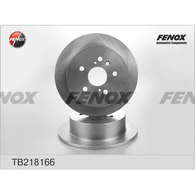 Диск тормозной задний LEXUS RX II 3.0-4.0, 03- 288X69,4X10X5; FENOX TB218166
