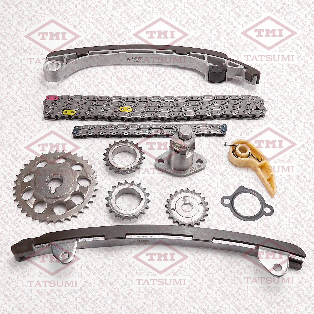 Комплект цепи ГРМ TOYOTA Allion/Avensis/Caldina/Camry/Highlander/Mat TATSUMI TFS1006