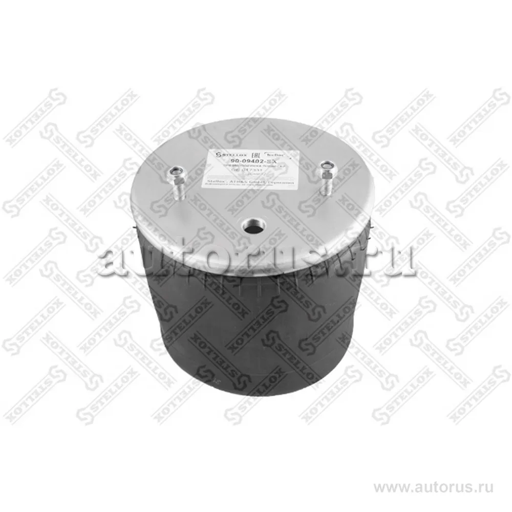 Пневмопод.со стак. 940MB h423 2шп.M12смещ.25. 1отв.штуц.M22. поршен для B STELLOX 9009402_SX
