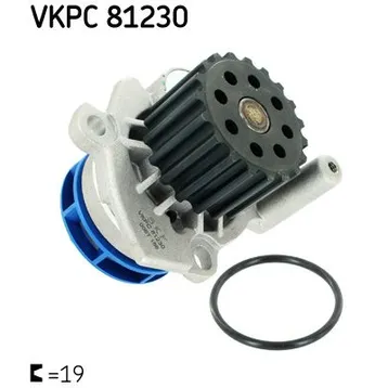 Помпа, водяной насос VW 02- дизель SKF VKPC81230