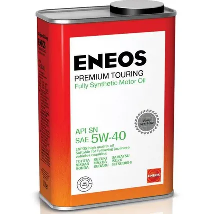 Масло моторное ENEOS Premium Touring SN 5W-40 синтетическое 1 л 8809478942148