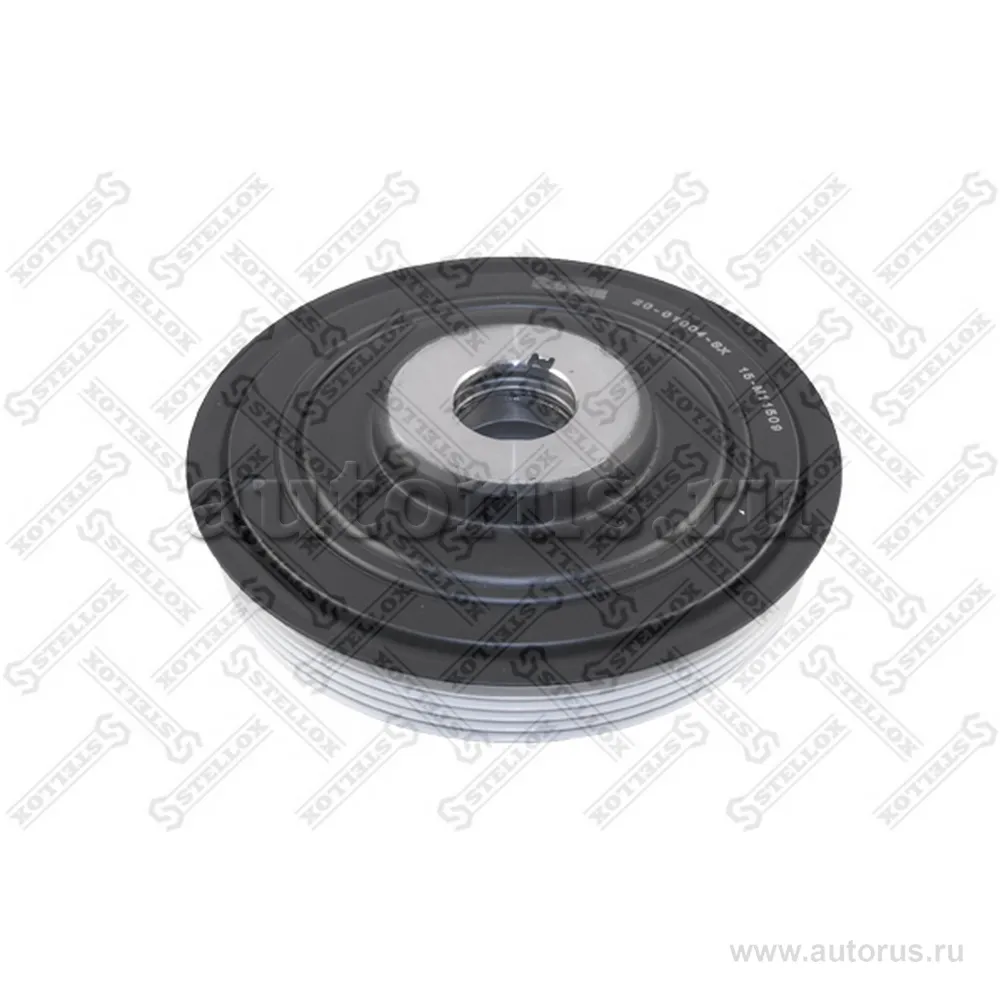 Шкив коленвала Peugeot 206-806/Boxer 1.9D/2.0/2.2HDi 95> STELLOX 20-01004-SX