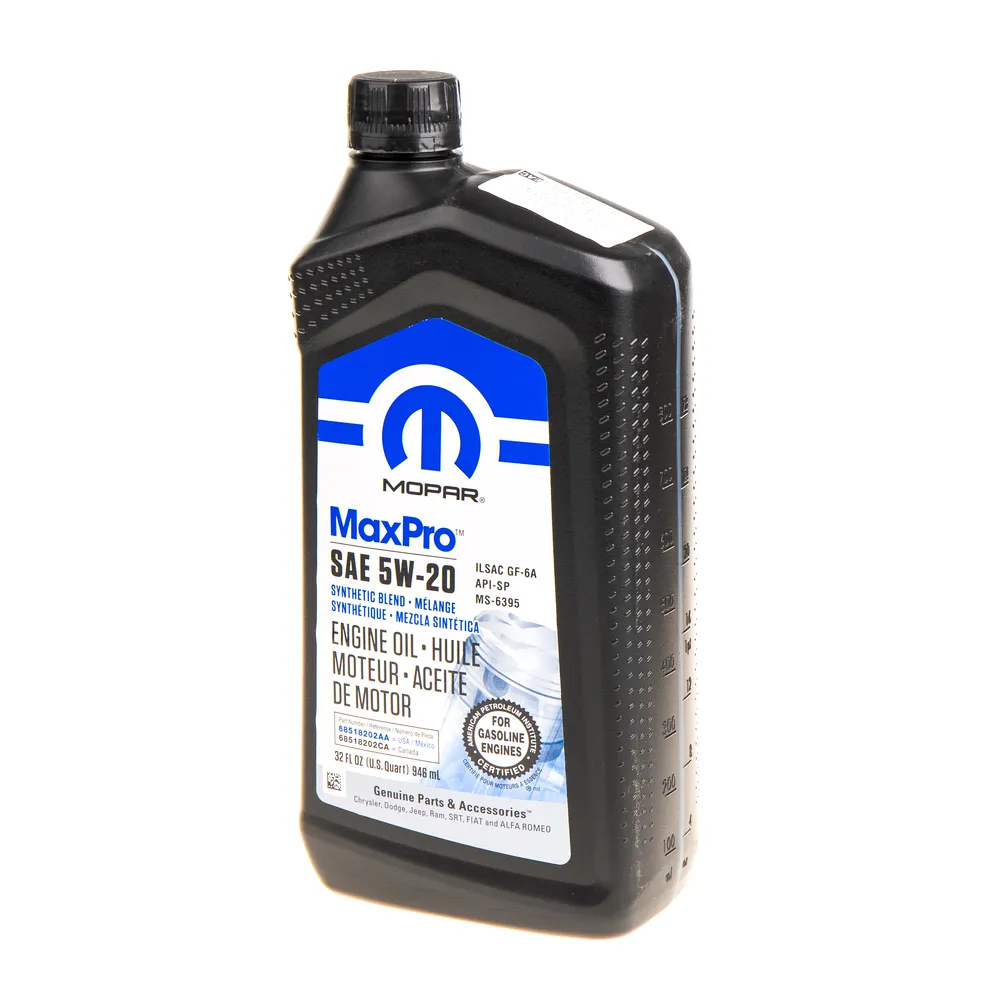Масло моторное MOPAR SN 5W-20 0,946 л 68518202AA