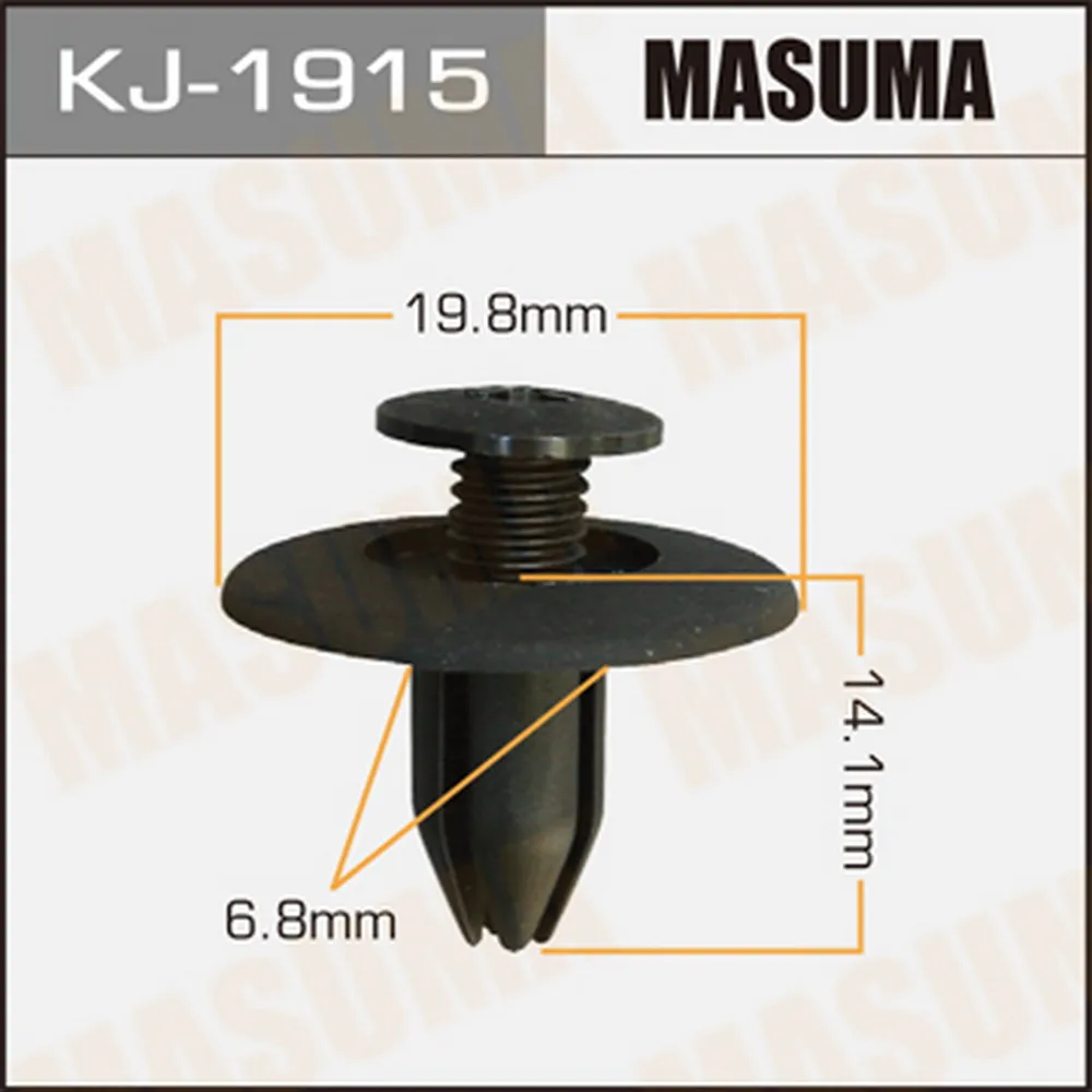 Клипсаsubaru foresterimprezalegacytribeca 00 MASUMA KJ-1915