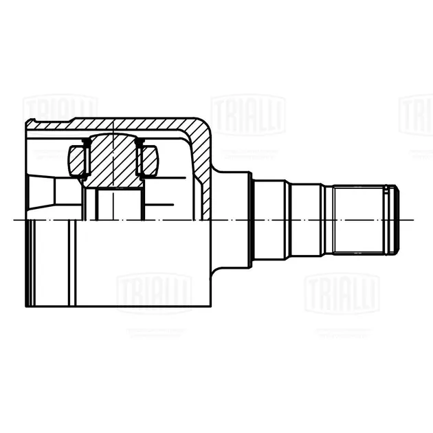 ШРУС для а/м Geely Coolray (19-) 1.5T (внутр.лев.) TRIALLI GO 702