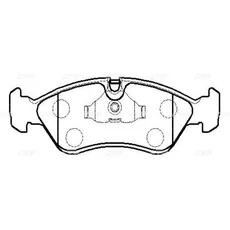 Колодки передние CTR CKG-33
