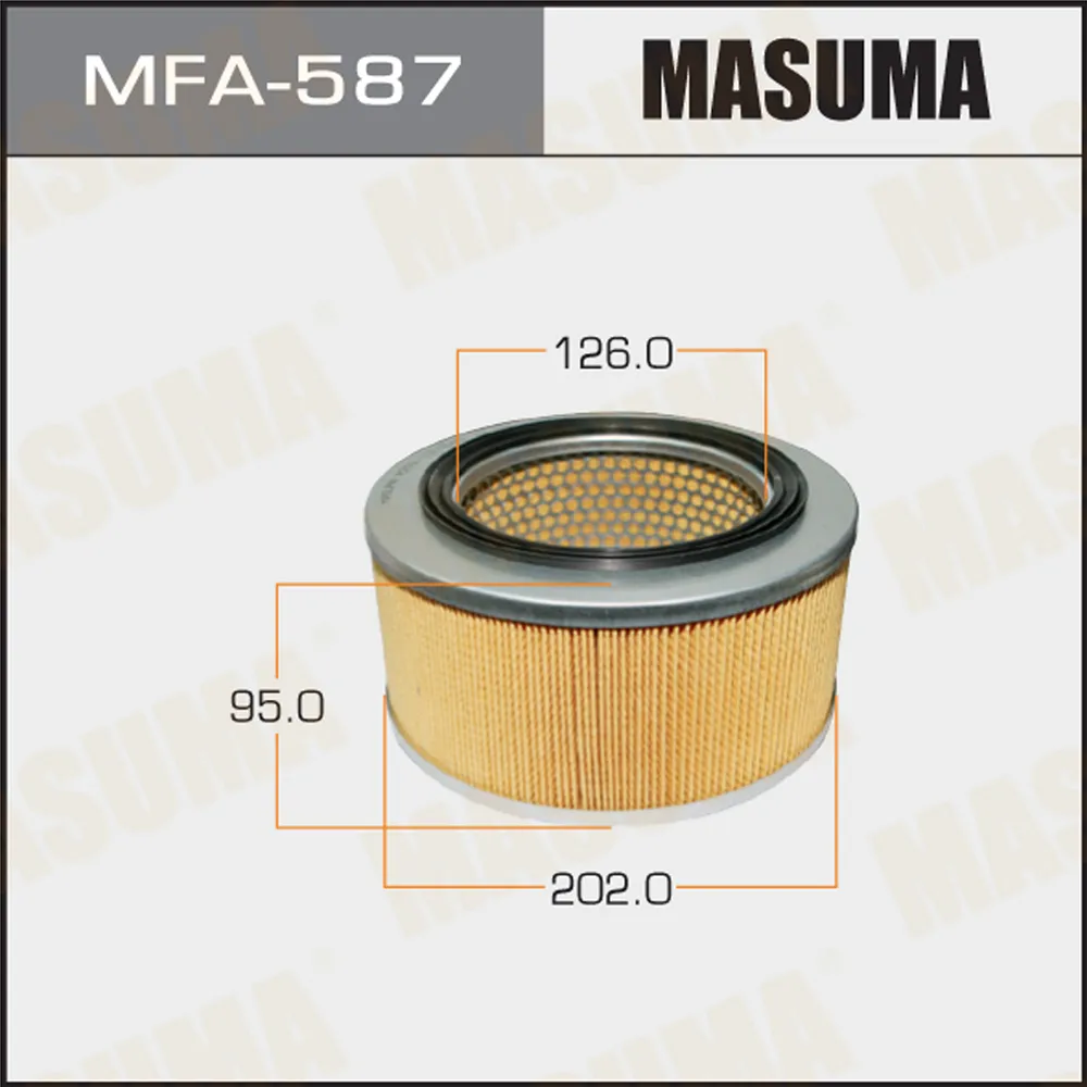Воздушный фильтр A-464 MASUMA MFA587