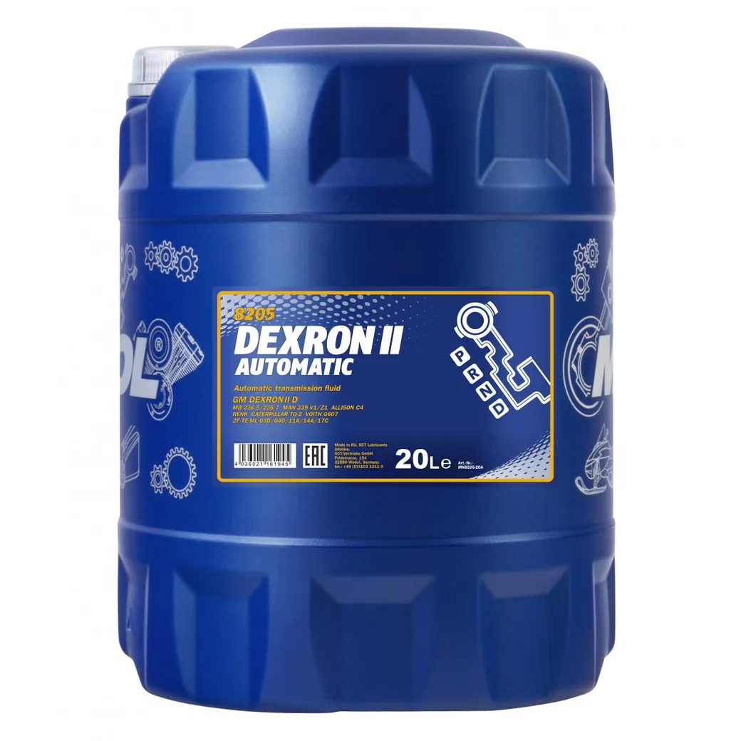 Трансм. масло ATF DEXRON II D автомат (20л.)