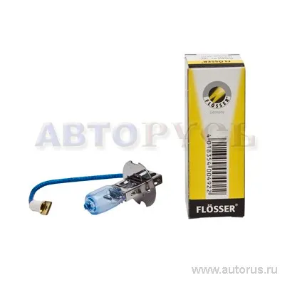 Лампа 12V H3 55W FLOSSER Blue Light 1 шт. картон 3320333