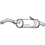 Глушитель задний PEUG 207 07- BOSAL 190179