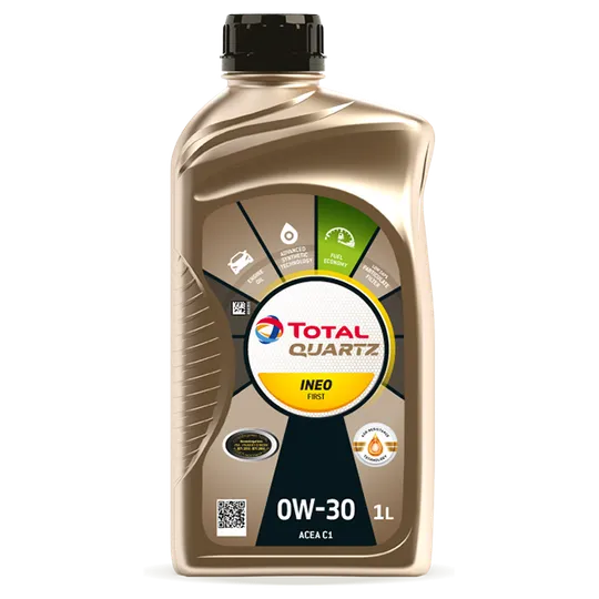 Масло моторное Total Quartz Ineo First 0W-30 синтетическое 1 л 183103 Total 183103