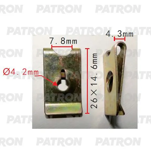 Вставка под винт PATRON P372171