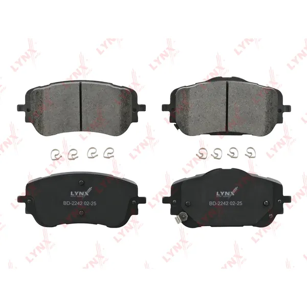 BD-2242 Колодки тормозные передние LYNXauto LYNXauto BD2242