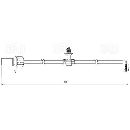 Датчик износа колодок для а/м Audi A4 (B9) (17-) зад. L395 (PFS 0189) TRIALLI PFS 0189