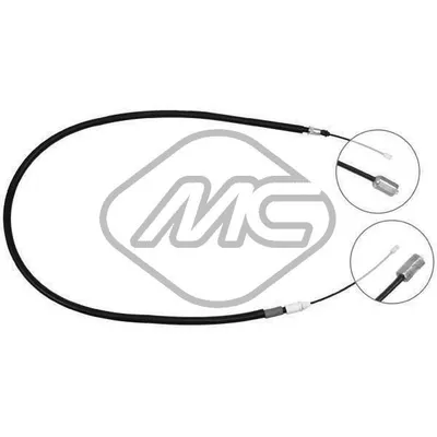 Трос ручника REN MEGANE SW/BREAK (DISC BRAKE) SX-LH Metalcaucho 83087