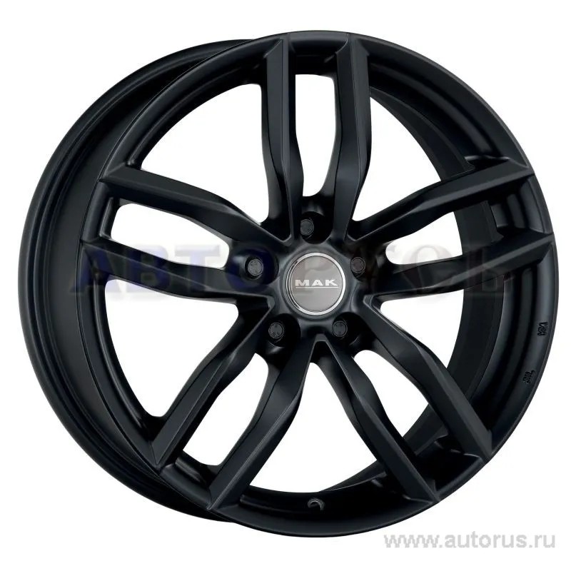 Диск литой R18 8J 5x112/66.45 ET28 MAK Sarthe Matt Black F8080RHMB28WSX