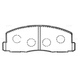 Тормозные колодки CTR CKM-30