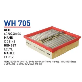 Фильтр воздушный MB WUNDER FILTER WH-705