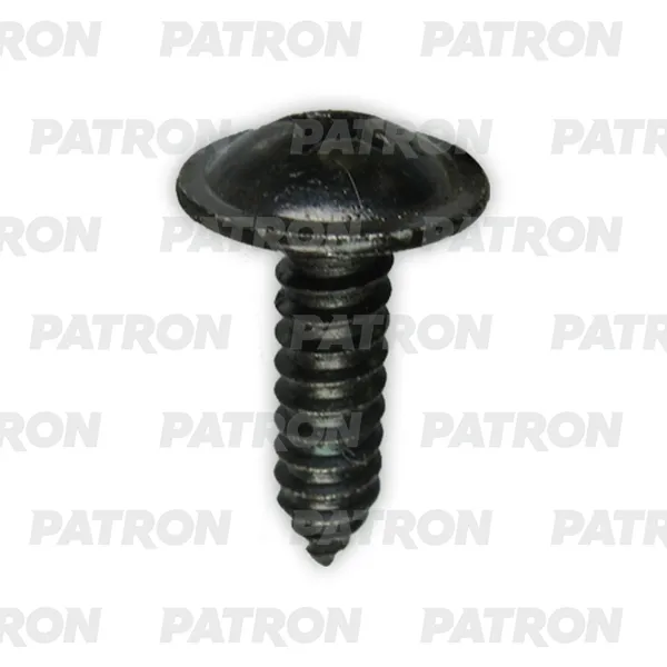Винт металлический черн под крест 6 3X25X16 PATRON P37-2688T