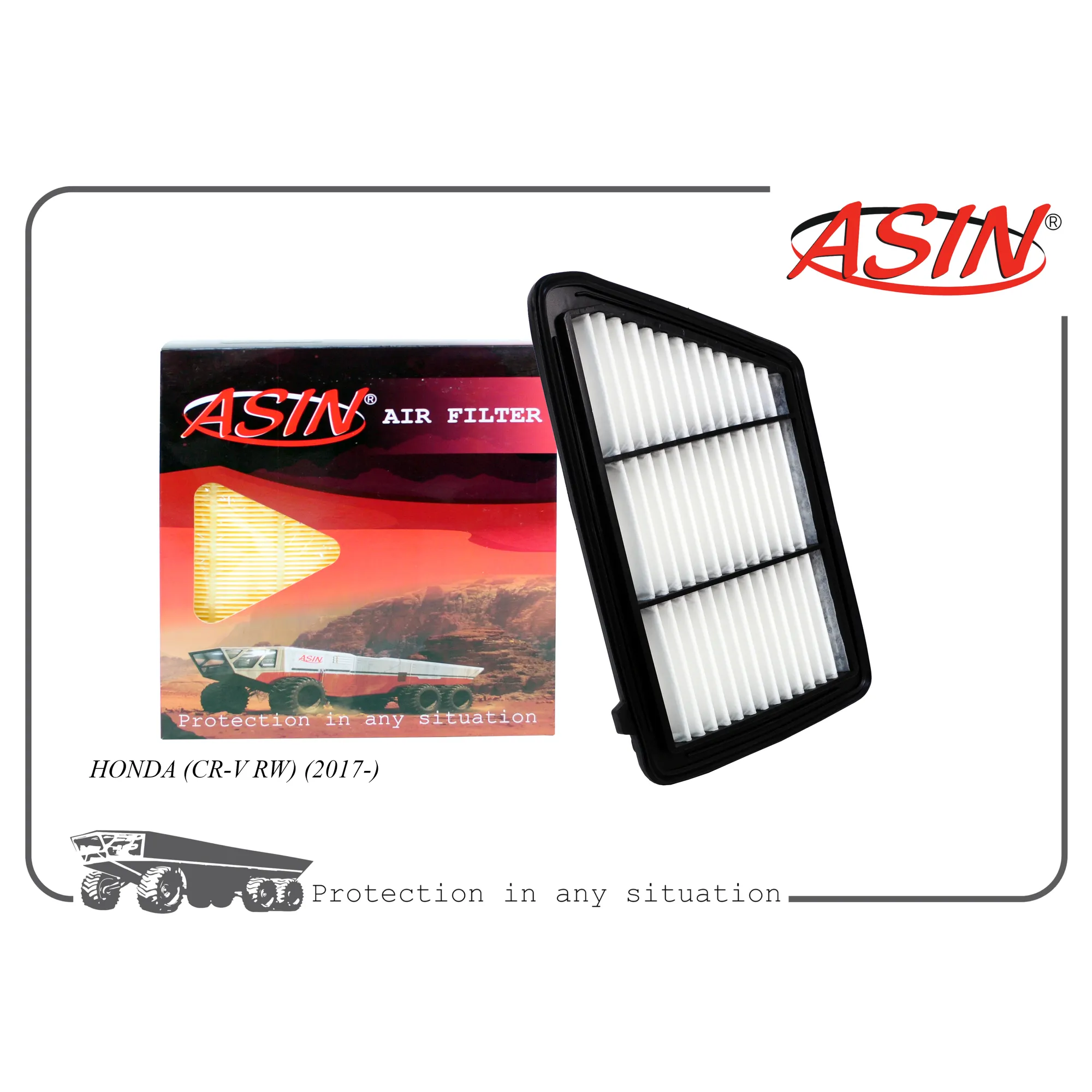 Фильтр воздушный 17220-5PH-A00/ASIN.FA2342 ASIN ASIN.FA2342