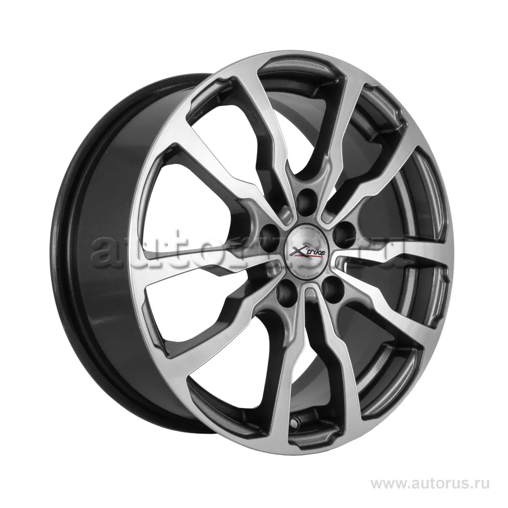 Диск литой R16 6.5J 5x108/67.1 ET43 X-trike X-117 HSB/FP 28133