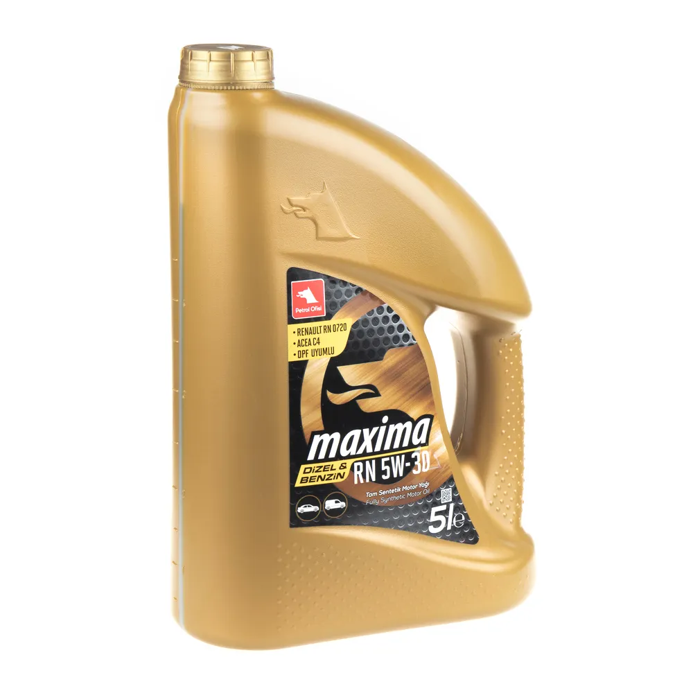 Масло моторное Petrol Ofisi MAXIMA RN 5W-30 синтетическое 5 л 11191-65YG