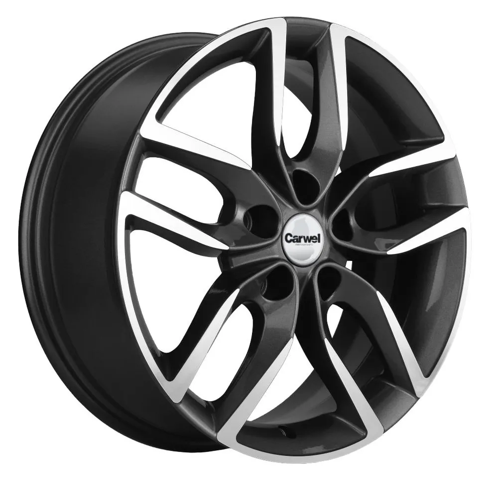 Диск литой R17 6.5J 5x108/60.1 ET33 Carwel Кутыр 1708 AGR 00112068