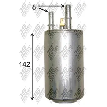 Фильтр топливный VOLVO S60 II/S80 II/V70 III/XC60/XC70 II JS ASAKASHI FS0066