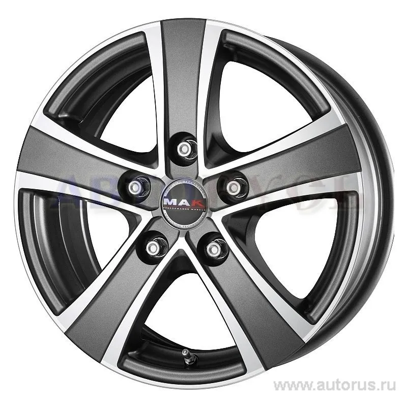 Диск литой R15 6.5J 5x120/67.1 ET35 MAK Van 5 Ice Titan F6550V5IQ35IO2
