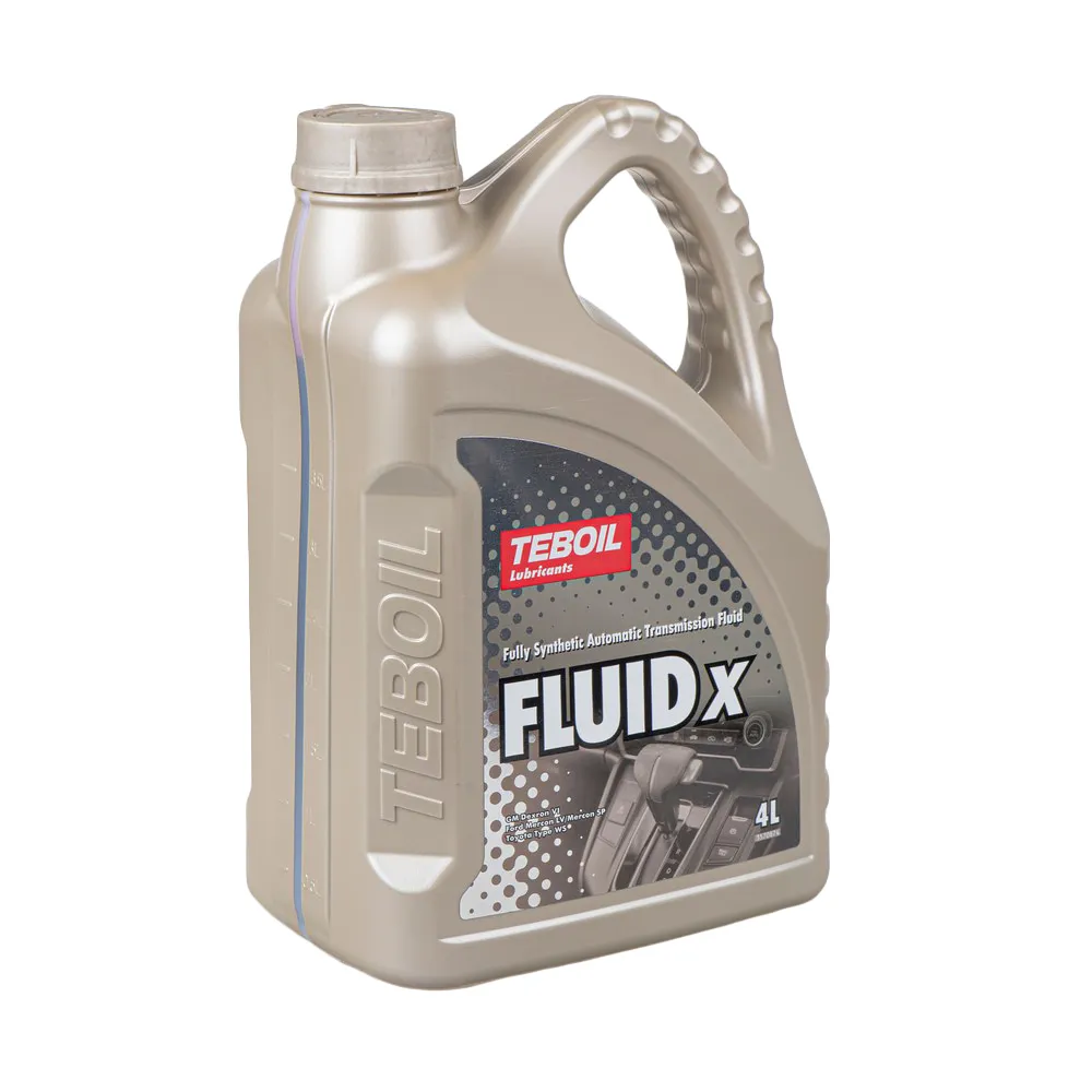 Масло трансмиссионное TEBOIL Fluid X синтетическое 4 л 3566888