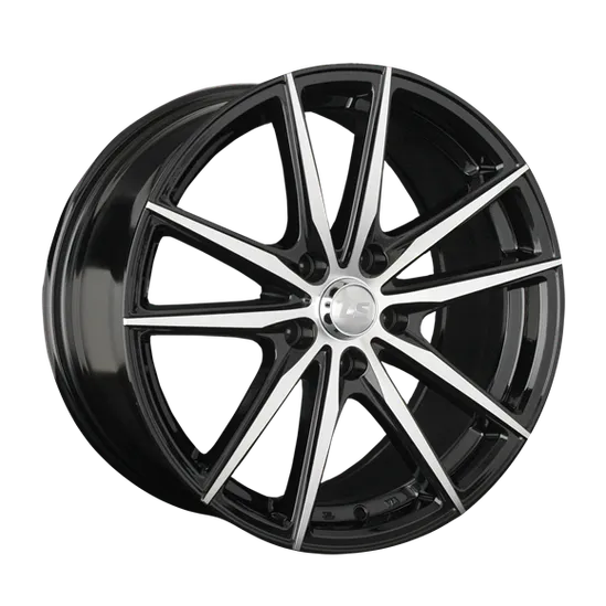Диск литой R17 7.5J 5x112/66.6 ET40 LS 788 BKF S035290