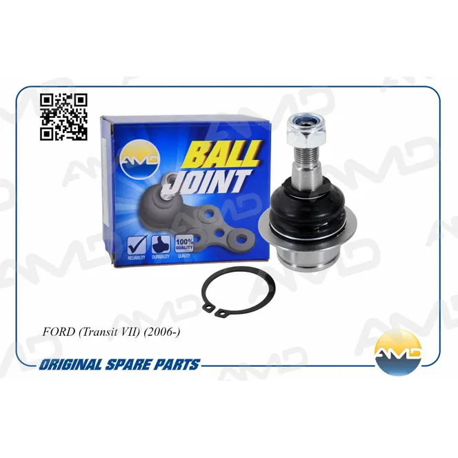 Опора шаровая L=R FORD Transit 2006-> AMD AMD.BJ218