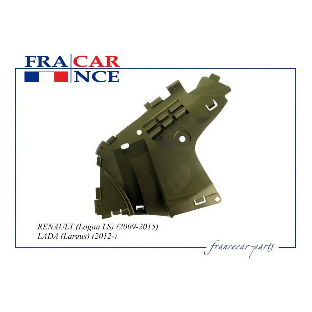 Защита бампера переднего R FRANCE CAR FCR210368 FRANCECAR FCR210368