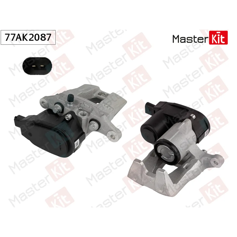 Тормозн. суппорт задн R Kia OPTIMA 2010 - MASTERKIT 77AK2087