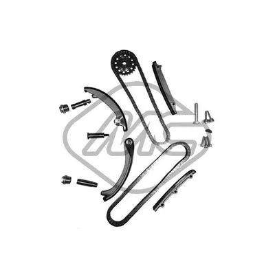 Ремкомплект ГРМ OPL ASTRAOMEGA BSIGNUMVECTRA BCZafira 2.0-2.2DTI XY2022DTHLR 96- (ВЕРХ) 06108 Metalcaucho 06108