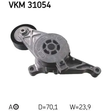 Ролик натяжителя SKF VKM31054